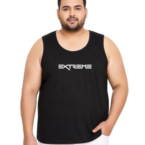 Extreme Plus Size Sports Sando for Men | Printed Sleeveless Active Vest - Image 14