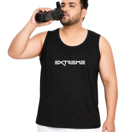 Extreme Plus Size Sports Sando for Men | Printed Sleeveless Active Vest - Image 16