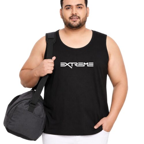 Extreme Plus Size Sports Sando for Men | Printed Sleeveless Active Vest - Image 17