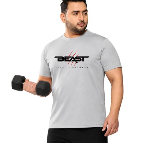 BEAST Men’s Plus Size Sports T-Shirt | Big Size Gym & Workout T-Shirt | Activewear - Image 17