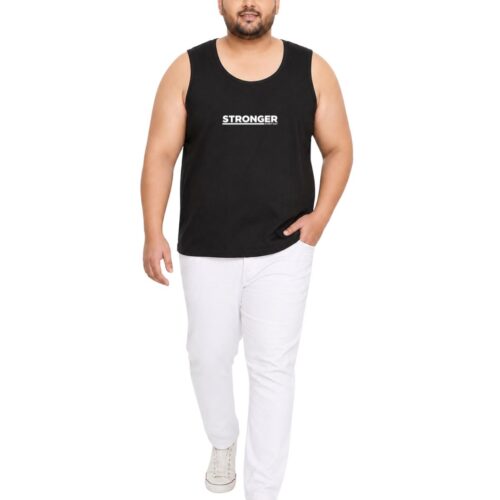 Stronger Plus Size Sports Sando for Men | Sleeveless Activewear Vest - Image 18