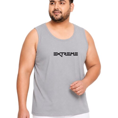 Extreme Plus Size Sports Sando for Men | Printed Sleeveless Active Vest - Image 9