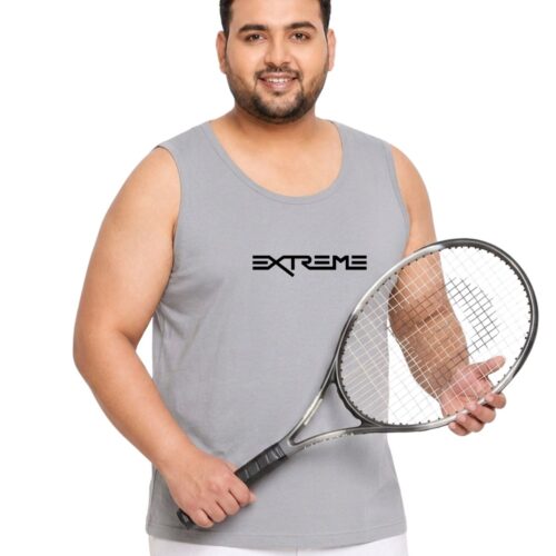 Extreme Plus Size Sports Sando for Men | Printed Sleeveless Active Vest - Image 10